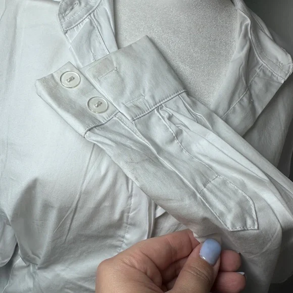 NWT REVOLVE OW Collection Ellie T-Shirt Boyfriend Dress White size XS - Picture 7 of 15